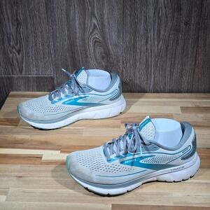 Brooks Trace 2 Women's Running‎ Shoes 9.5 Grey Blue Excellent Condition